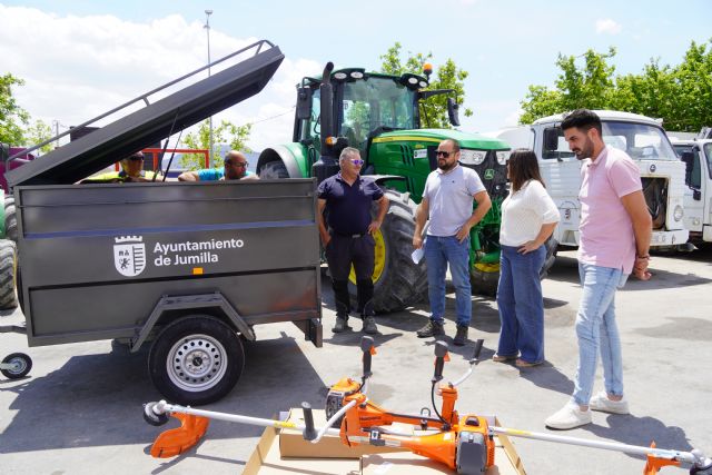 El Ayuntamiento adquiere nueva maquinaria para la concejalía de Agricultura y Medio Ambiente