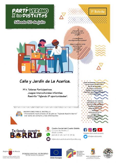 PartyVerano x los Distritos - actividad 30 julio