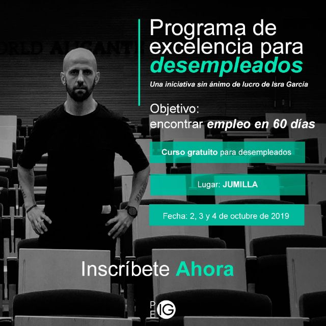 Abiertas las inscripciones del Programa de Excelencia IG para ayudar a desempleados a encontrar trabajo en 60 días