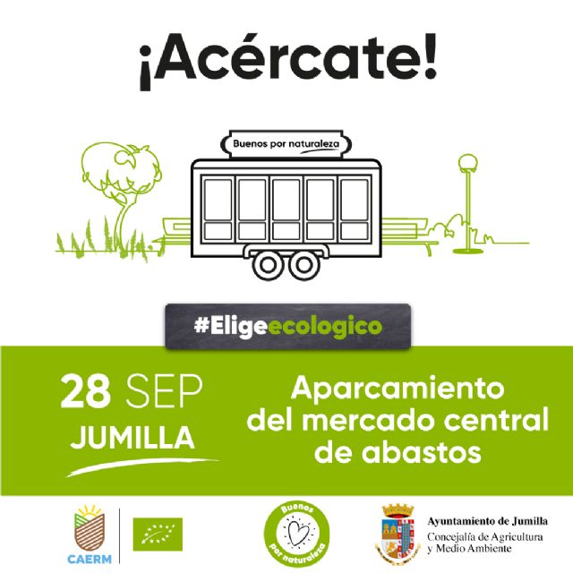 Este miércoles visita Jumilla un establecimiento itinerante de productos ecológicos murcianos