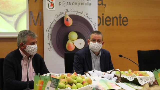 La Comunidad presenta la campaña de promoción de Pera DO de Jumilla para incentivar su consumo