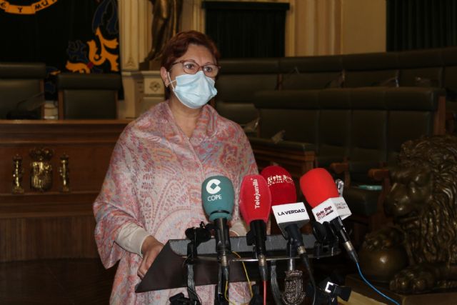 Rueda de prensa de la alcaldesa de Jumilla sobre la Covid-19