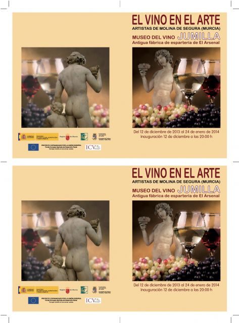 Hasta el próximo 24 de enero se podrá visitar la  exposición 'El Vino en el Arte' que acoge el Centro de Interpretación del Vino