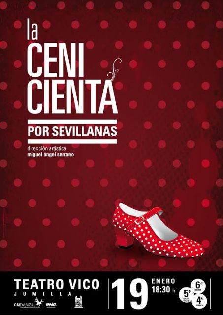 'La Cenicienta por Sevillanas' avanza la programación del Teatro Vico para el primer trimestre del 2014