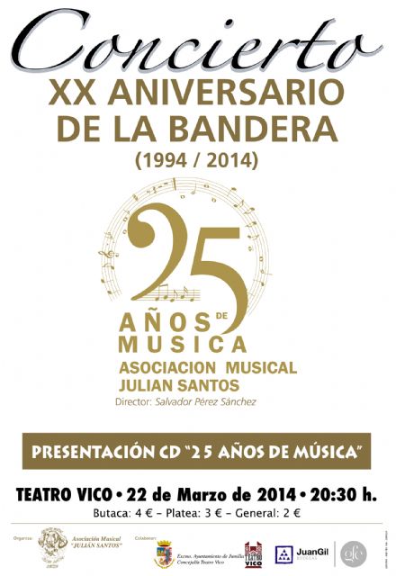 La música de la Julián Santos, Cornetas y tambores, citas destacadas del fin de semana en el Teatro Vico