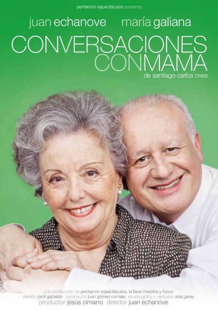 Juan Echanove y María Galiana paran en Jumilla con la obra 'Conversaciones con Mamá'