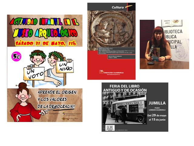 La actividad infantil 'Un niño, un voto' y la Feria del Libro Antiguo y de Ocasión, son algunas de las propuestas culturales del fin de semana