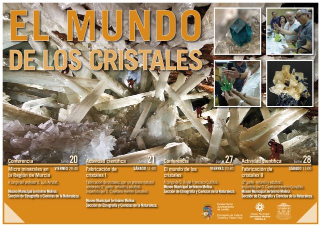 El profesor Luís Arrufat descubre en Jumilla la riqueza de los micro minerales de la Región de Murcia