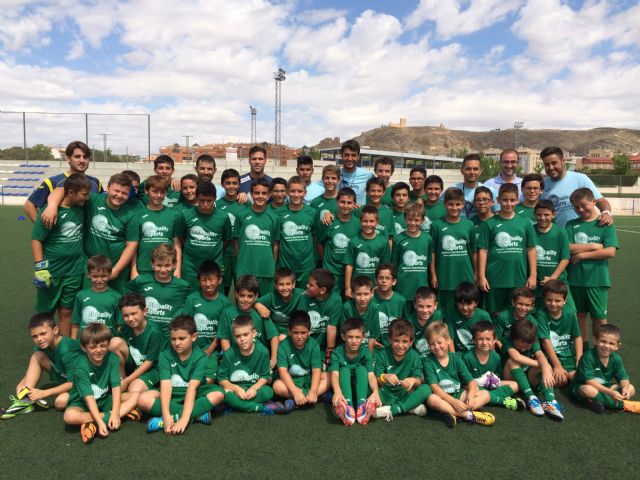 Más de un medio centenar de niños participan este año en el Campus de Fútbol 'Ciudad de Jumilla'
