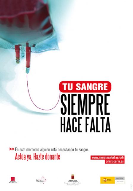 El Centro Regional de Hemodonación inicia su campaña de Donación de sangre en Jumilla.