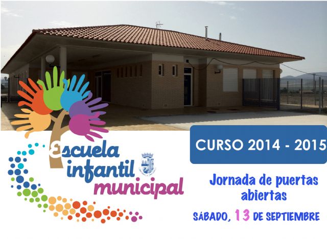 La Concejalía de Educación organiza para este sábado una jornada de puertas abiertas en la Escuela Infantil Municipal