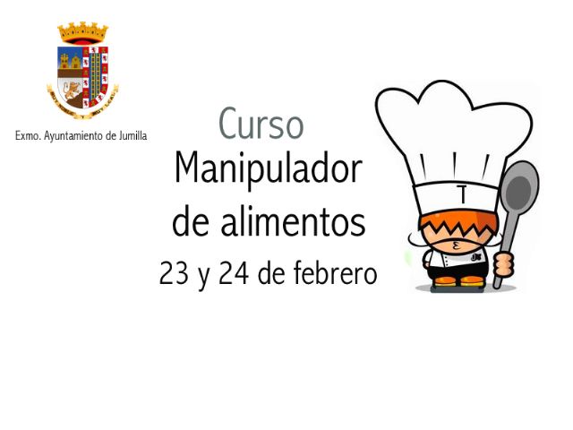 El Ayuntamiento de Jumuilla organiza un curso para la obtención del carnet de manipulador de alimentos
