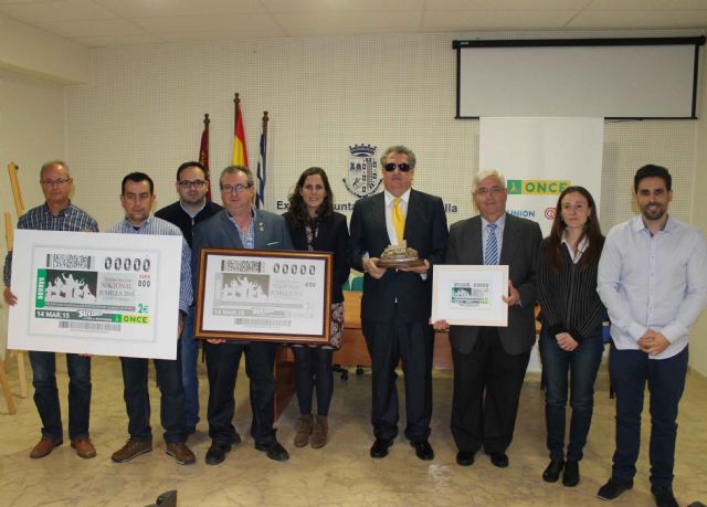 5 millones y medio de cupones de la ONCE llevarán la Jornadas Nacionales del Tambor de Jumilla por toda España
