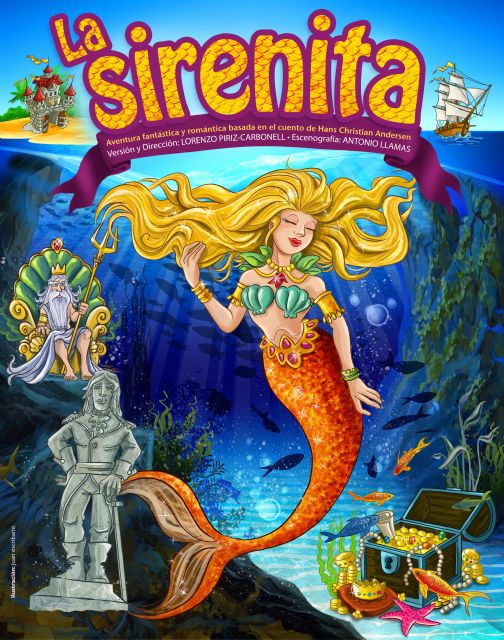 Después del éxito en el Romea, La Sirenita llega al Teatro Vico