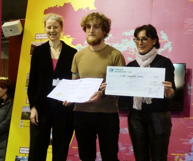 Un alumno del CIFEA de Jumilla obtiene el primer premio por el diseño de una página web en el Salón Internacional de Agricultura en París