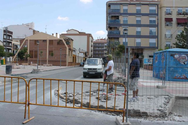 Comienzan las obras de remodelación de la segunda fase de la Plaza de la Alcoholera