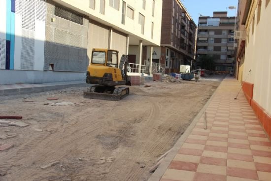 Las obras de remodelación de la calle Alfonso X finalizan la próxima semana