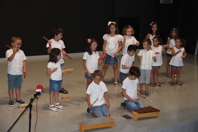 Los niños del Taller de Verano de la Escuela de Música cierran el curso con un concierto