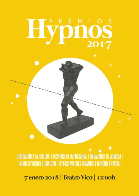 El Teatro Vico acoge este domingo el acto de entrega de los Premios Hypnos 2017