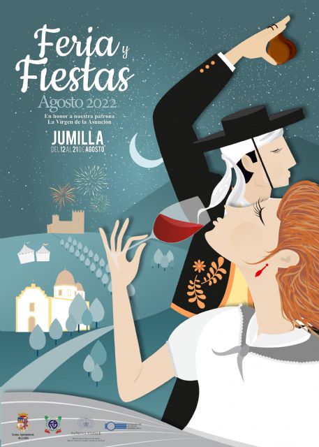 Ayuntamiento y colectivos festeros presentan el cartel de la Feria y Fiestas de Jumilla 2022