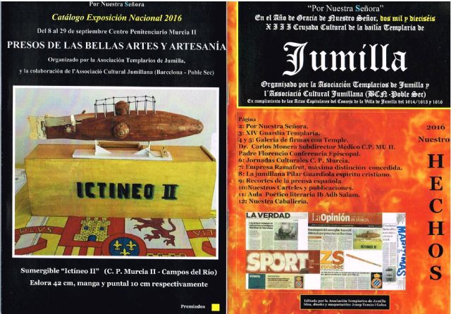 La Asociación Templarios de Jumilla edita su Catálogo y Revista anual