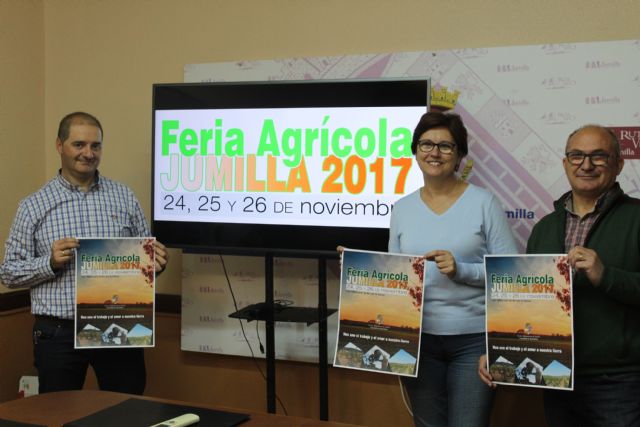 La segunda edición de la Feria Agrícola de Jumilla se celebrará del 24 al 26 de noviembre