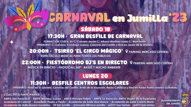 El Carnaval 2023 tendrá dos desfiles, fiestódromo y un espectáculo de circo