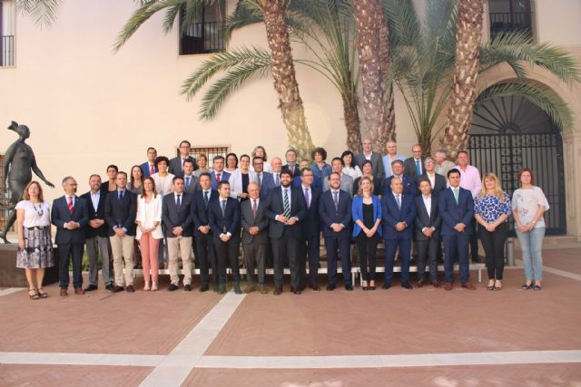 Primera reunión del Consejo de Alcaldes con el nuevo presidente de la Región de Murcia