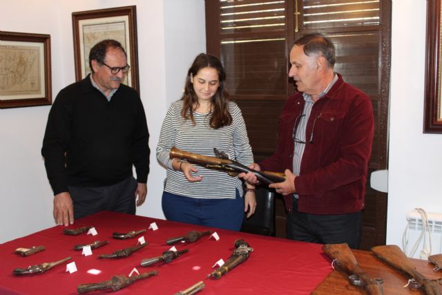 El Museo Jerónimo Molina recupera su colección de armas de fuego