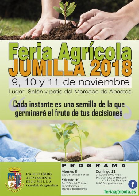 La Feria Agrícola 2018 reconocerá la labor educativa del CIFEA
