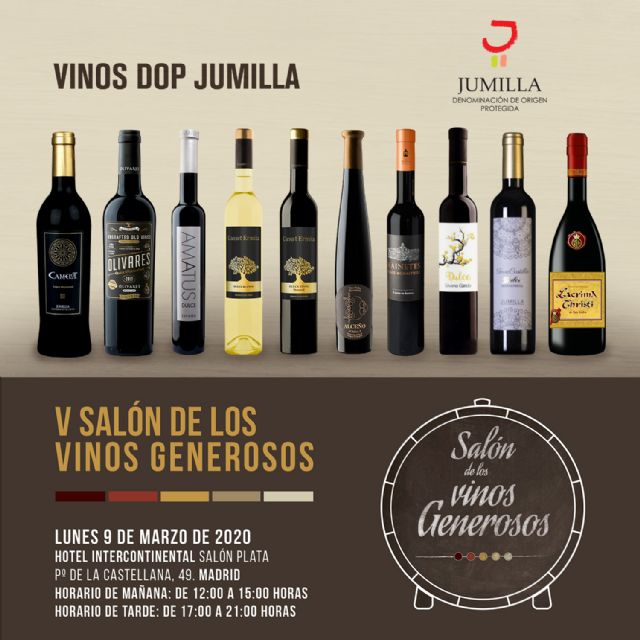 La DOP Jumilla presenta sus vinos dulces en Madrid