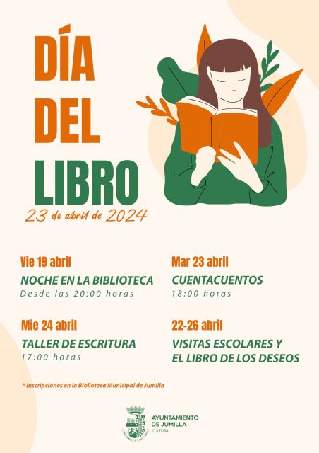 La Biblioteca Municipal celebrará el Día del Libro con actividades para niños y jóvenes
