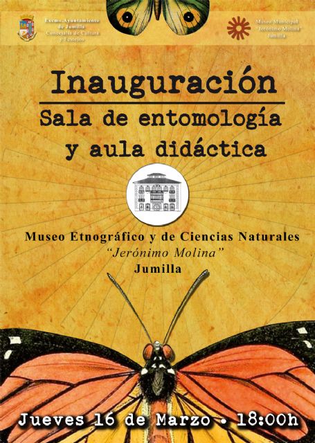 Este jueves se inaugura la remodelación de la sección de Entomología del Museo Jerónimo Molina