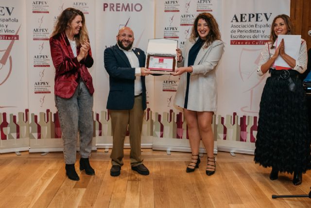 El CRDOP Jumilla gana el premio 'vino es cultura' de la asociación española de periodistas y escritores del vino