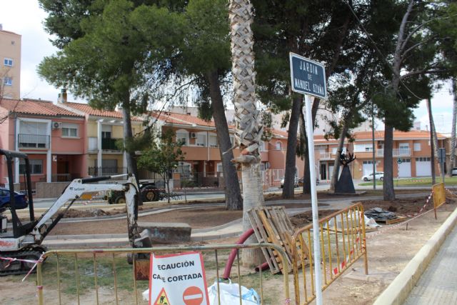 En marcha las obras de rehabilitación de la Plaza Manuel Azaña