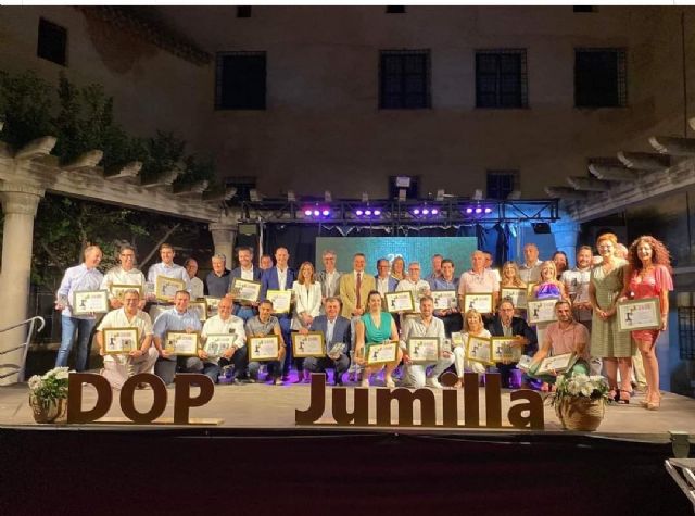 El Gobierno regional ratifica su respaldo económico e institucional a los vinos con DOP Jumilla en su gala de entrega de los premios de calidad