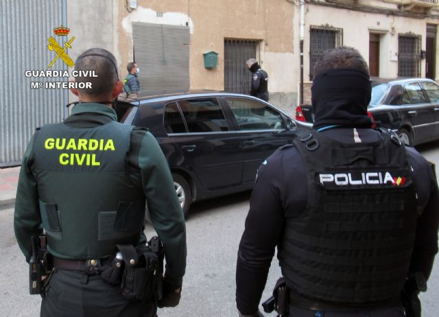 La Guardia Civil desmantela un punto de venta de droga en Jumilla