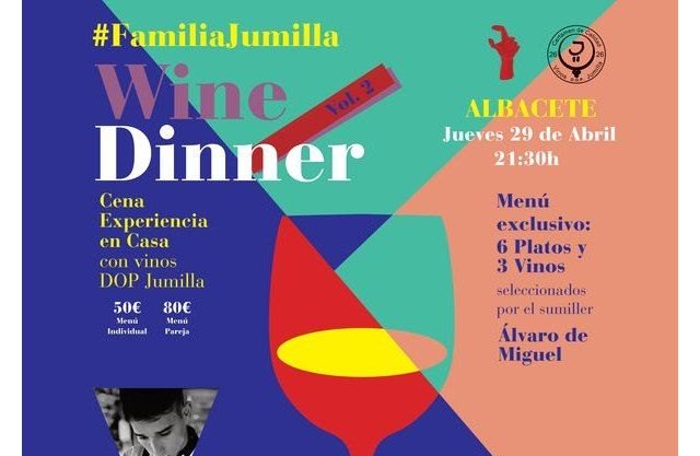 La DOP Jumilla lanza su próxima cena virtual experiencial con el restaurante Garabato, de Albacete
