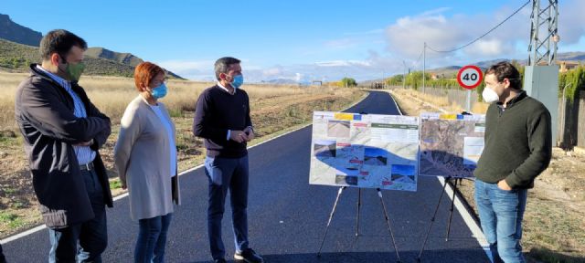 La Comunidad invierte más de un millón de euros en reparar cuatro caminos rurales en Jumilla con 22 kilómetros de trazado