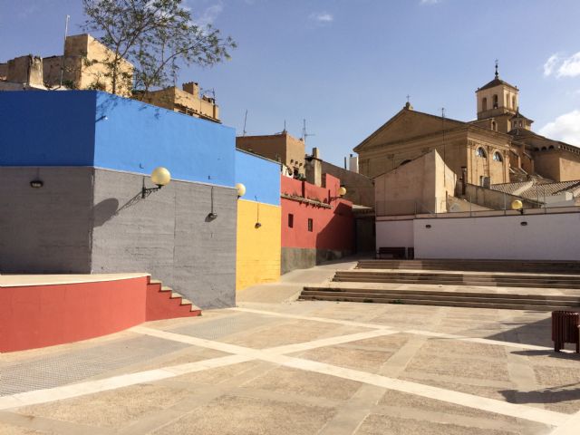 Las reformas de la Plaza de Santa María alcanzan su última fase