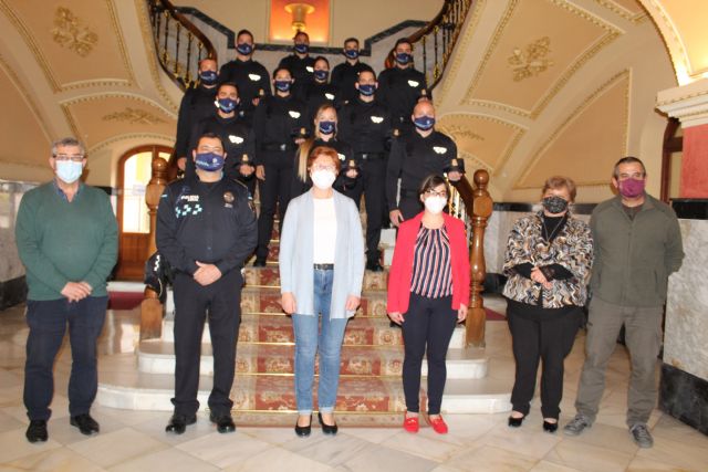 Presentados once nuevos agentes en prácticas que se incorporan a la Policía Local de Jumilla
