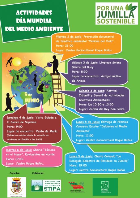 Jumilla celebrará el Día Mundial del Medio Ambiente con actividades del 2 al 6 de junio