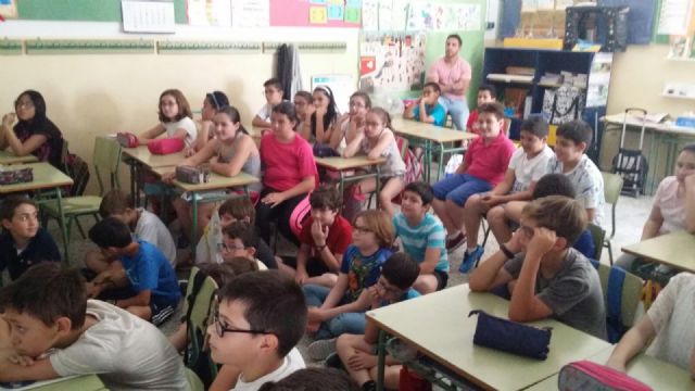 Salubridad Pública y Aguas de Jumilla ofrecen charlas en colegios para informar sobre las plagas urbanas