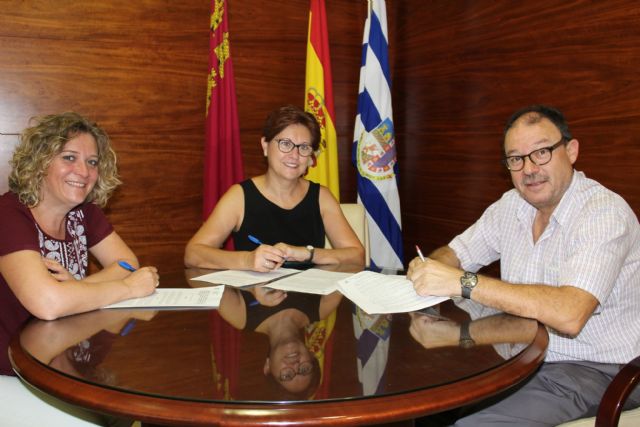 Firmado convenio de colaboración entre Ayuntamiento y Aspajunide
